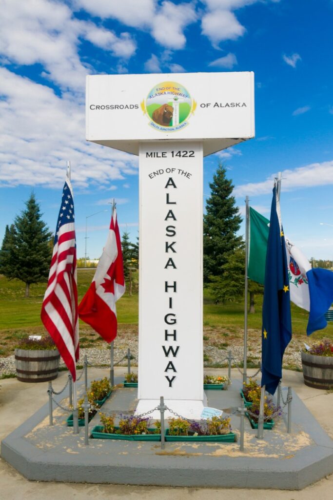 Alaska Highway, Interior, Delta Junction